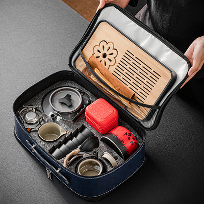 Tableware | CasaFoyer Outdoor Travel Tea Set Suit Equipment | casafoyer.myshopify.com