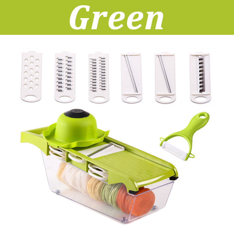 Kitchen Tools | CasaFoyer Multifunctional Vegetable Cutter Home Kitchen Slicing And Dicing Fruit Artifact | casafoyer.myshopify.com