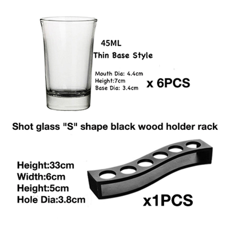 Cocktail Glass | CasaFoyer Set of Shot glasses , comes with glasses and Holder | casafoyer.myshopify.com