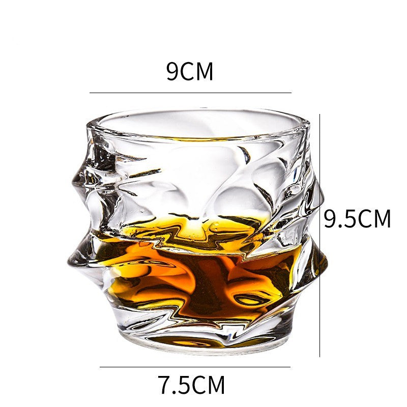 Bed Linen | Whiskey Glass Wine Glass Foreign Wine Glass Crystal Glass Octagonal Glass Thickened Bar Glass Set Beer Glass | casafoyer.myshopify.com