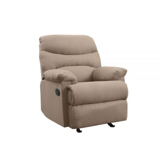 CasaFoyer KD Back Recliner - Comfortable Seating, Motion Reclining, Microfiber Material, Pillow Top Armrest, Easy Assembly, Durable Design