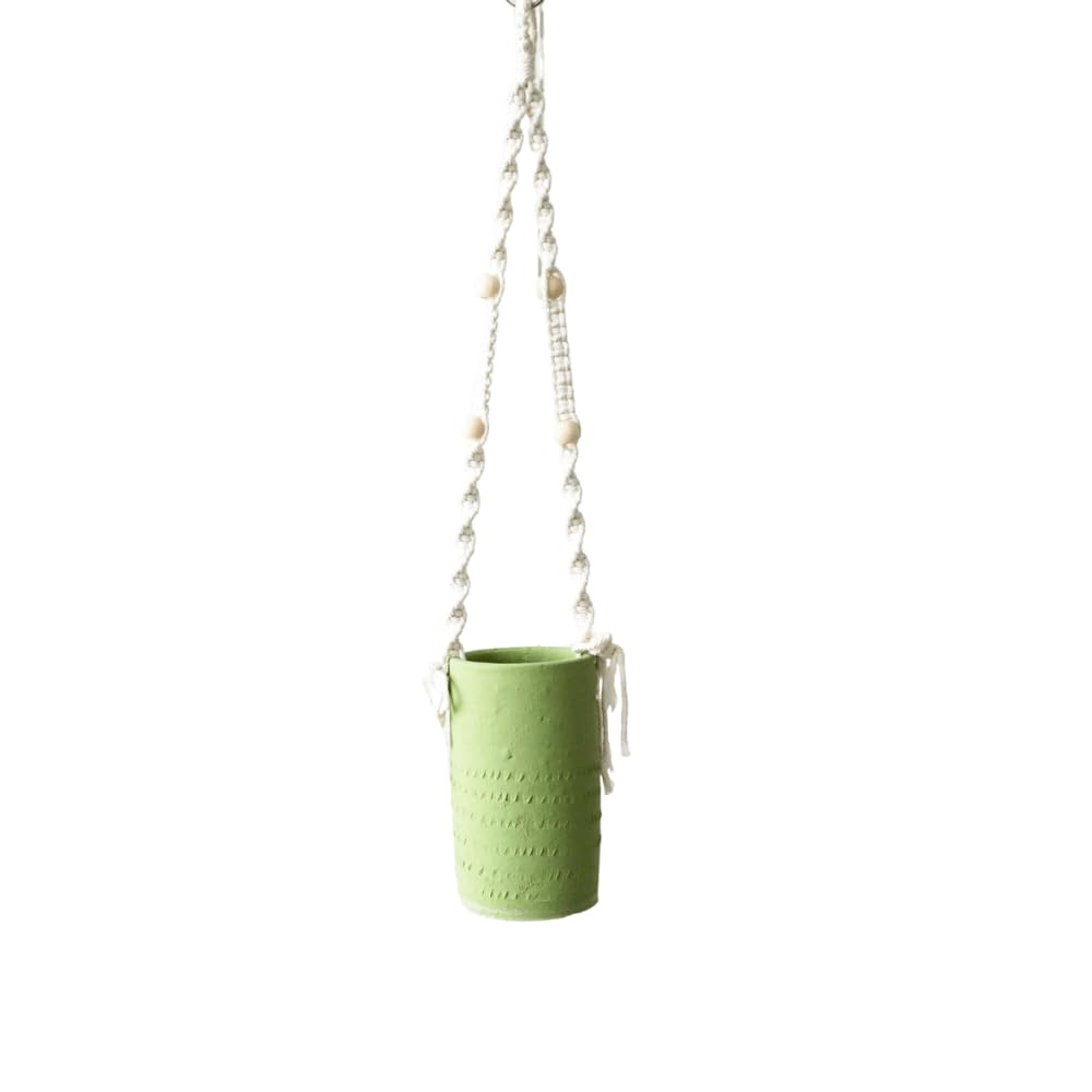 Hanging Planters | Casafoyer Rayell Wholesale Terracotta Hanging Planters - Trendy Colors & Designs - Indoor Use - 10x18.5x10 - Minimum Order 2 - Rayell Collection | casafoyer.myshopify.com