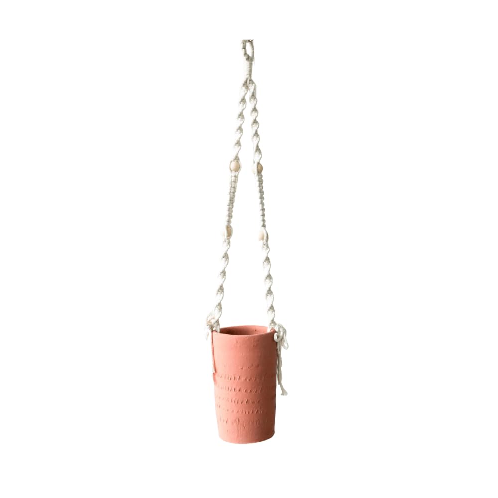 Hanging Planters | Casafoyer Rayell's Wholesale Terracotta Hanging Planters - Trendy Colors & Designs - Indoor Use - 10x18.5x10 - MOQ 2 | casafoyer.myshopify.com