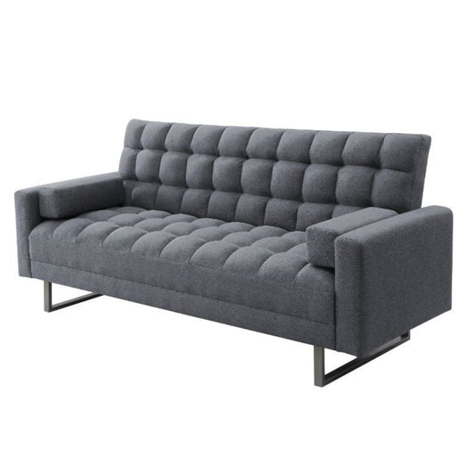 CasaFoyer Limosa Adjustable Sofa - Contemporary Design, Luxurious Textures, Optimal Comfort, Cozy Sleeping Surface, Includes Pillows, Space-Saving Design