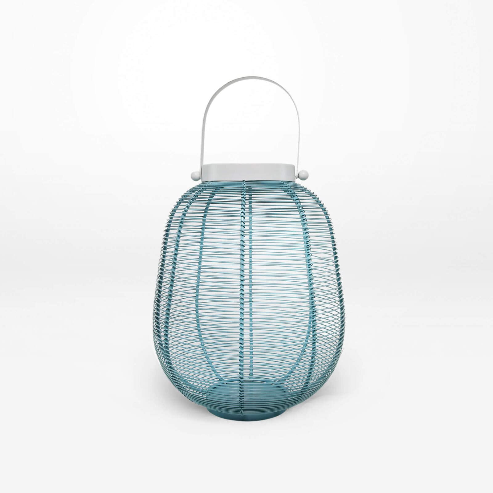 Decorative Candle Lanterns, Kitchen & Dining Features | Customizable Lantern Collection - Radiant Glow - Mix & Match Options - Personalize Your Ambiance - Aqua - 24x28x24cm | casafoyer.myshopify.com