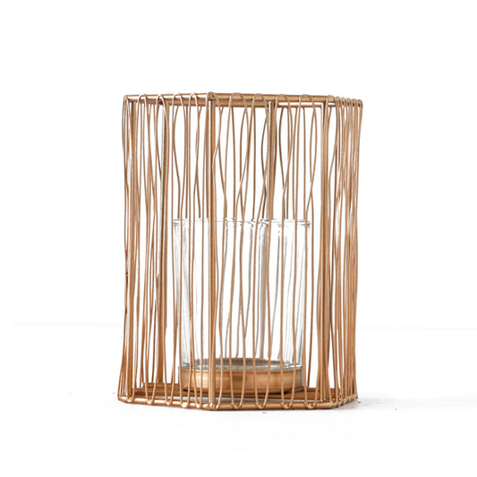 Votive Candles, Kitchen & Dining Features | Elegant Metal Decorative Votives - 12x16x11cm - 5 Colors - Stunning Home Decor | casafoyer.myshopify.com