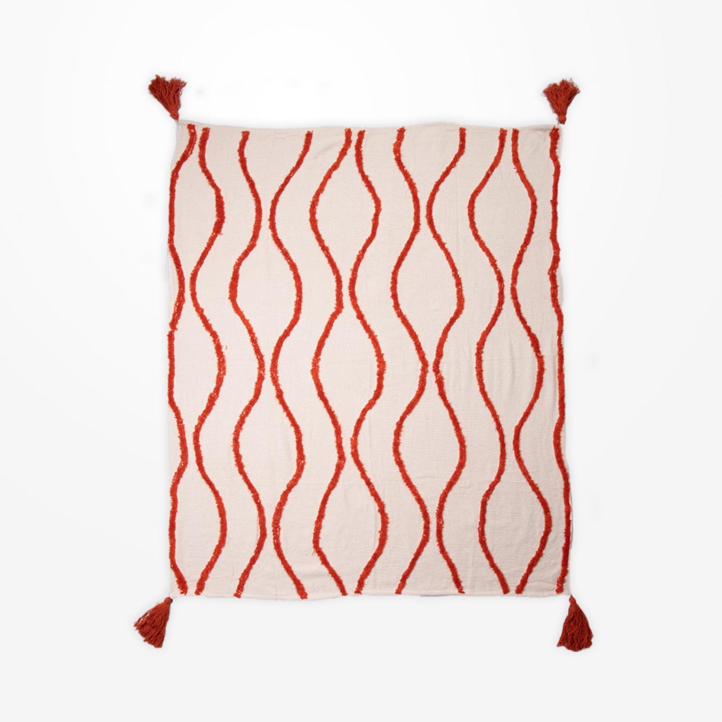 Throws, Kitchen & Dining Features | Crafted Throw - Coral - 150x125cm - Lightweight & Warm - Versatile & Stylish - Ideal for Couch or Bed - Durable & Performance | casafoyer.myshopify.com