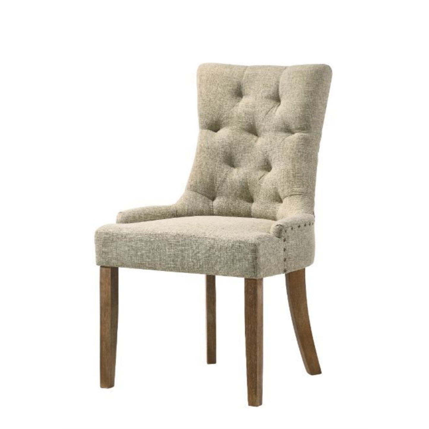 CasaFoyer Yotam Dining Collection: Elegant and Sophisticated Round Table with Pedestal Base and Salvaged Oak Finish. Perfect for Small Dining Rooms or Breakfast Nooks. Pair with Matching Side Chairs for Classic Refinement. Seating Capacity of Four.