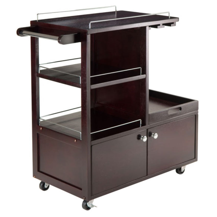 CasaFoyer Actaki Industrial-Style Desk with Drawers and Wheels - Gray Finish, Spacious Work Area, Classic Aesthetic, Organized Storage, Versatile Assembly Required