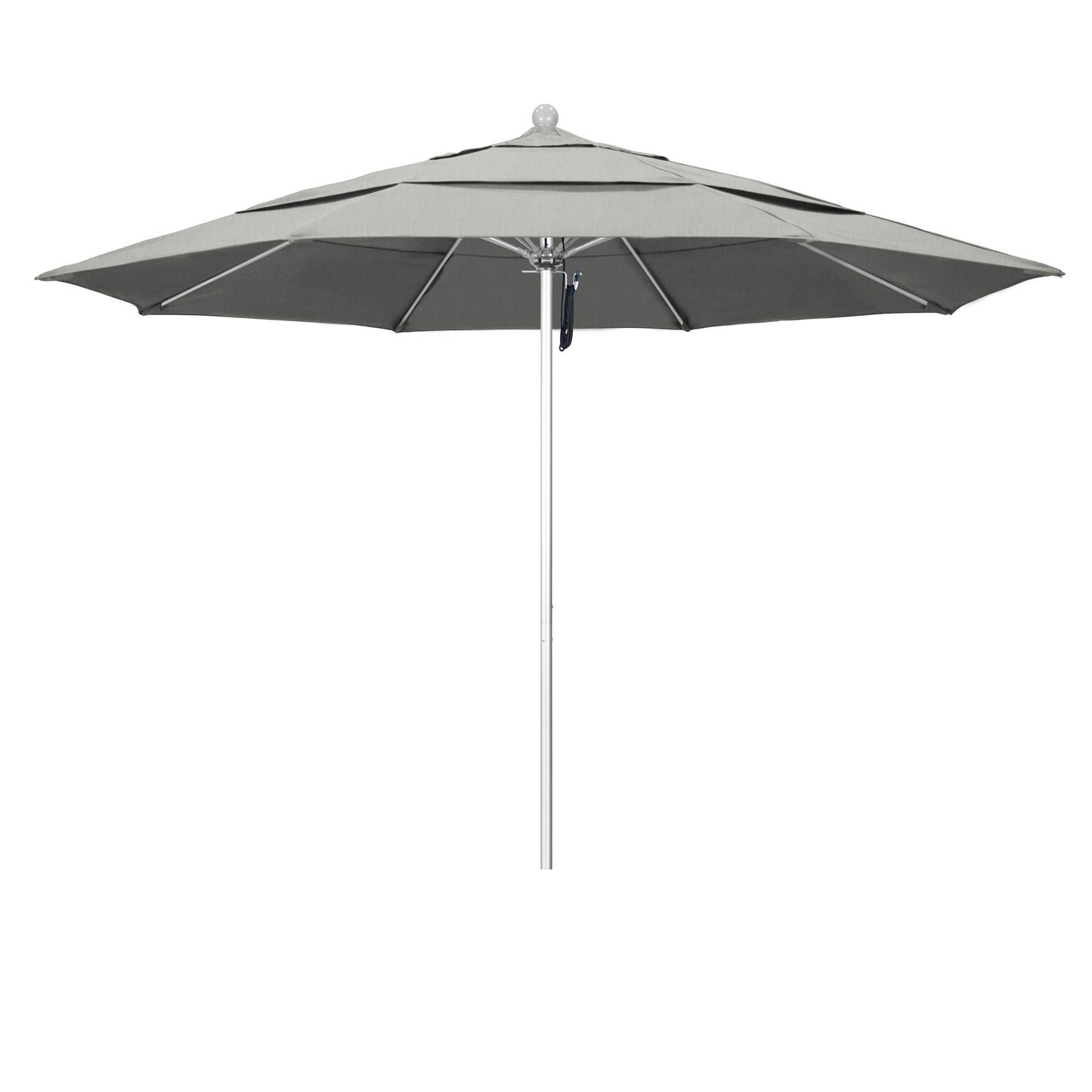 CasaFoyer 11' Commercial Grade Umbrella | Sturdy Aluminum Frame | Fiberglass Ribs | Pulley Lift System | 3-Year Warranty | Durable & Versatile