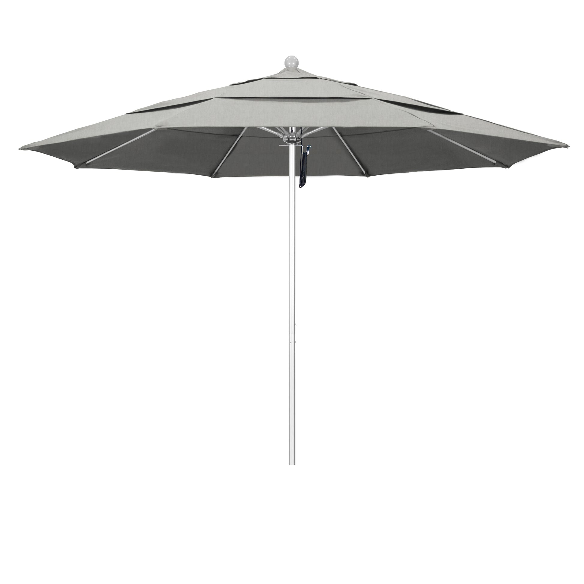 CasaFoyer 11' Commercial Grade Umbrella | Sturdy Aluminum Frame | Fiberglass Ribs | Pulley Lift System | 3-Year Warranty | Durable & Versatile