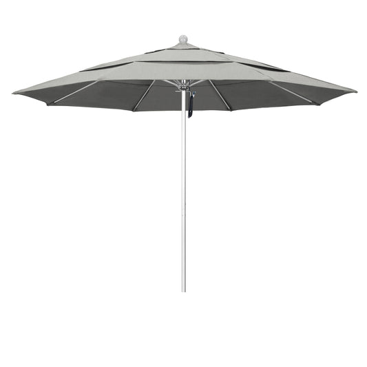 CasaFoyer 11' Commercial Grade Umbrella | Sturdy Aluminum Frame | Fiberglass Ribs | Pulley Lift System | 3-Year Warranty | Durable & Versatile