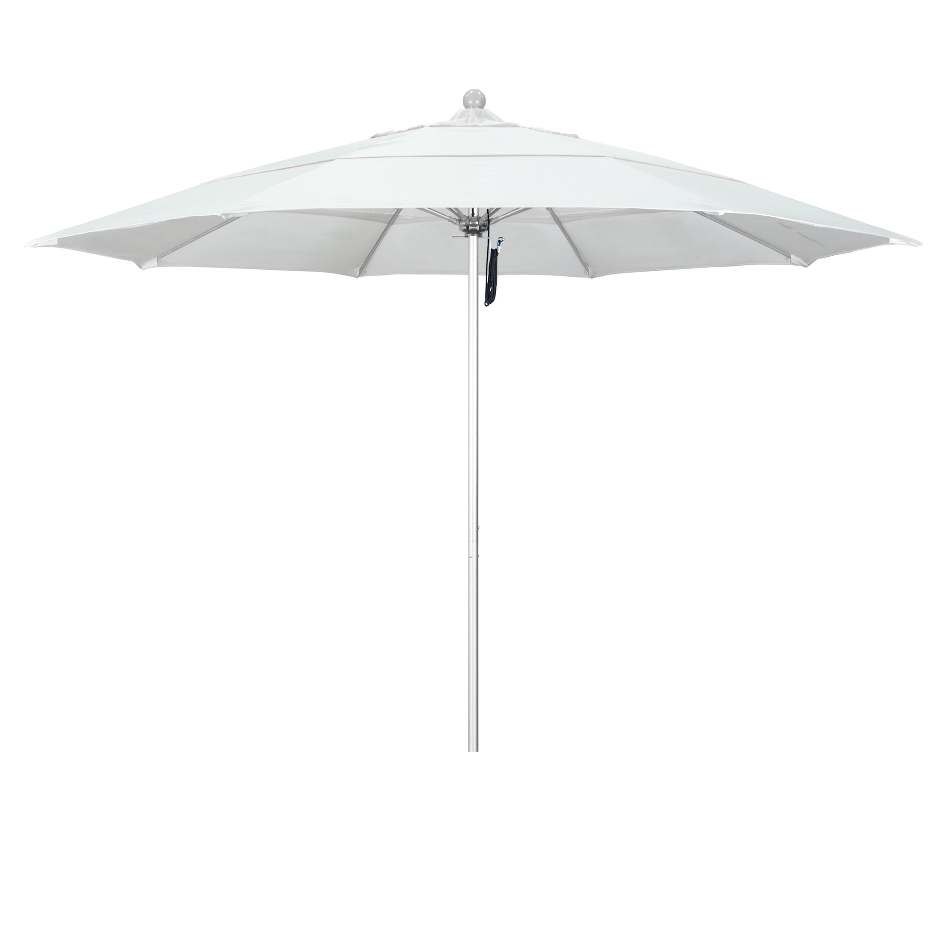 CasaFoyer 11' Commercial Grade Patio Umbrella | Sturdy Aluminum Frame | Fiberglass Ribs | Pulley Lift System | 3-Year Warranty | Versatile & Durable