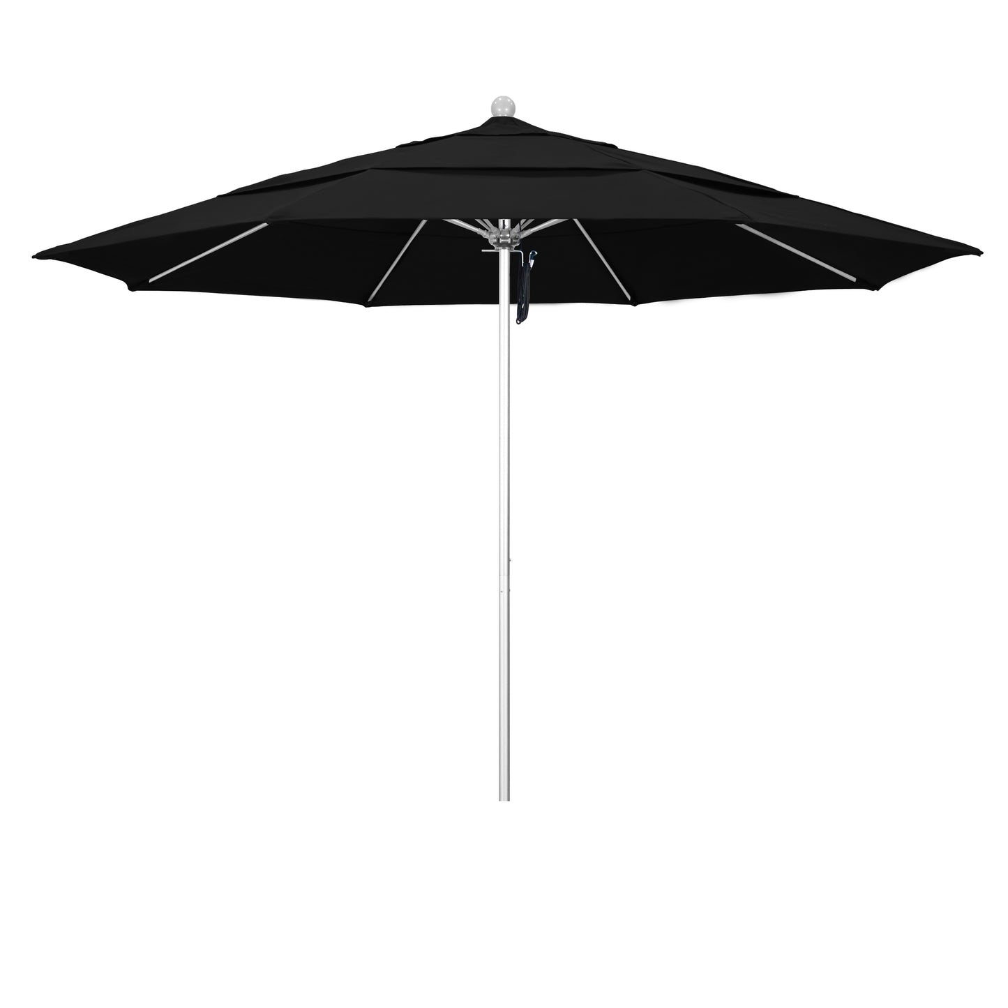 CasaFoyer 11' Commercial-Grade Patio Umbrella | Sturdy Aluminum Frame | Fiberglass Ribs | Pulley Lift System | 3-Year Warranty | Ideal for Residential & Commercial Use