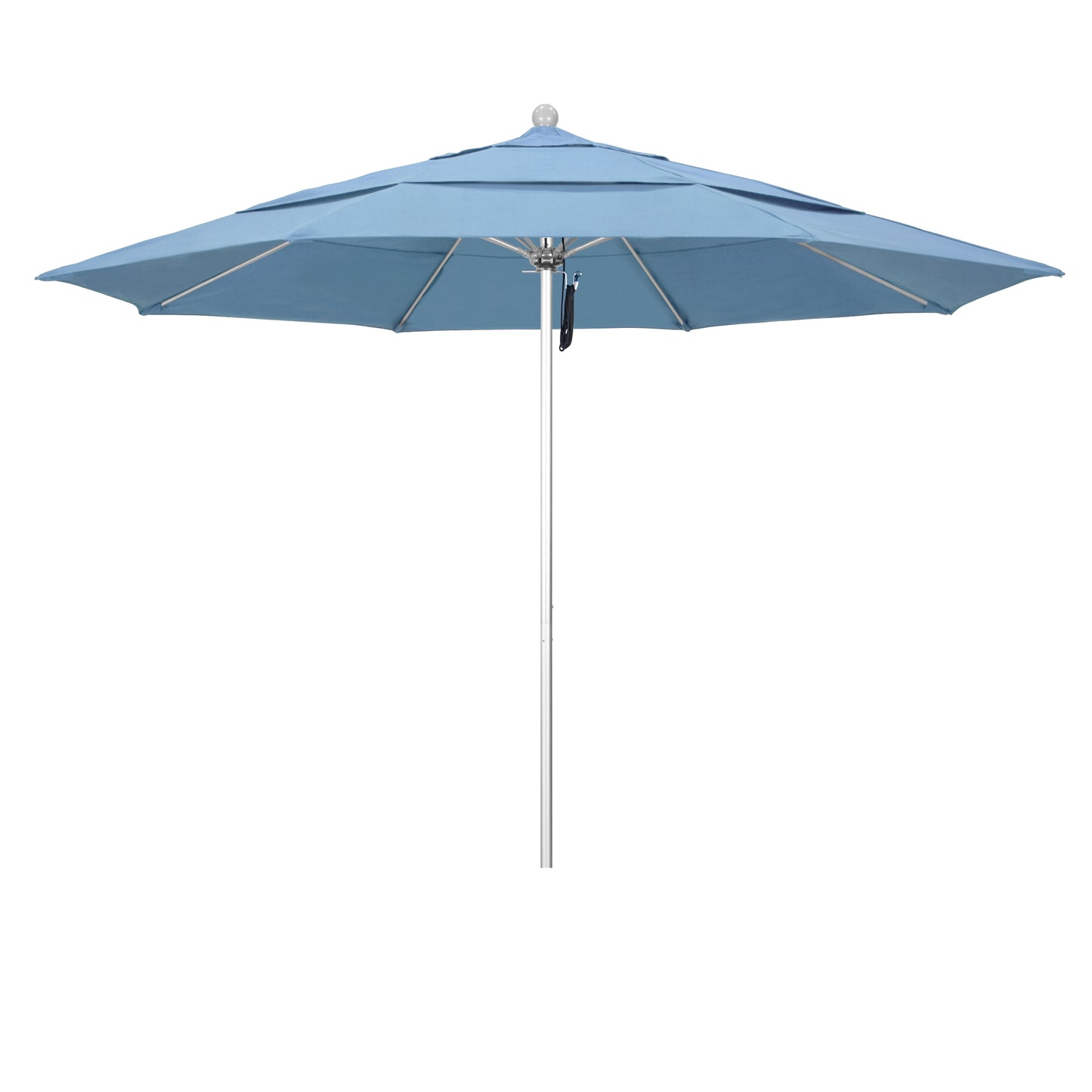 CasaFoyer 11' Commercial Grade Patio Umbrella with Heavy-Duty Construction, Aluminum Frame, Fiberglass Ribs, and 3-Year Warranty