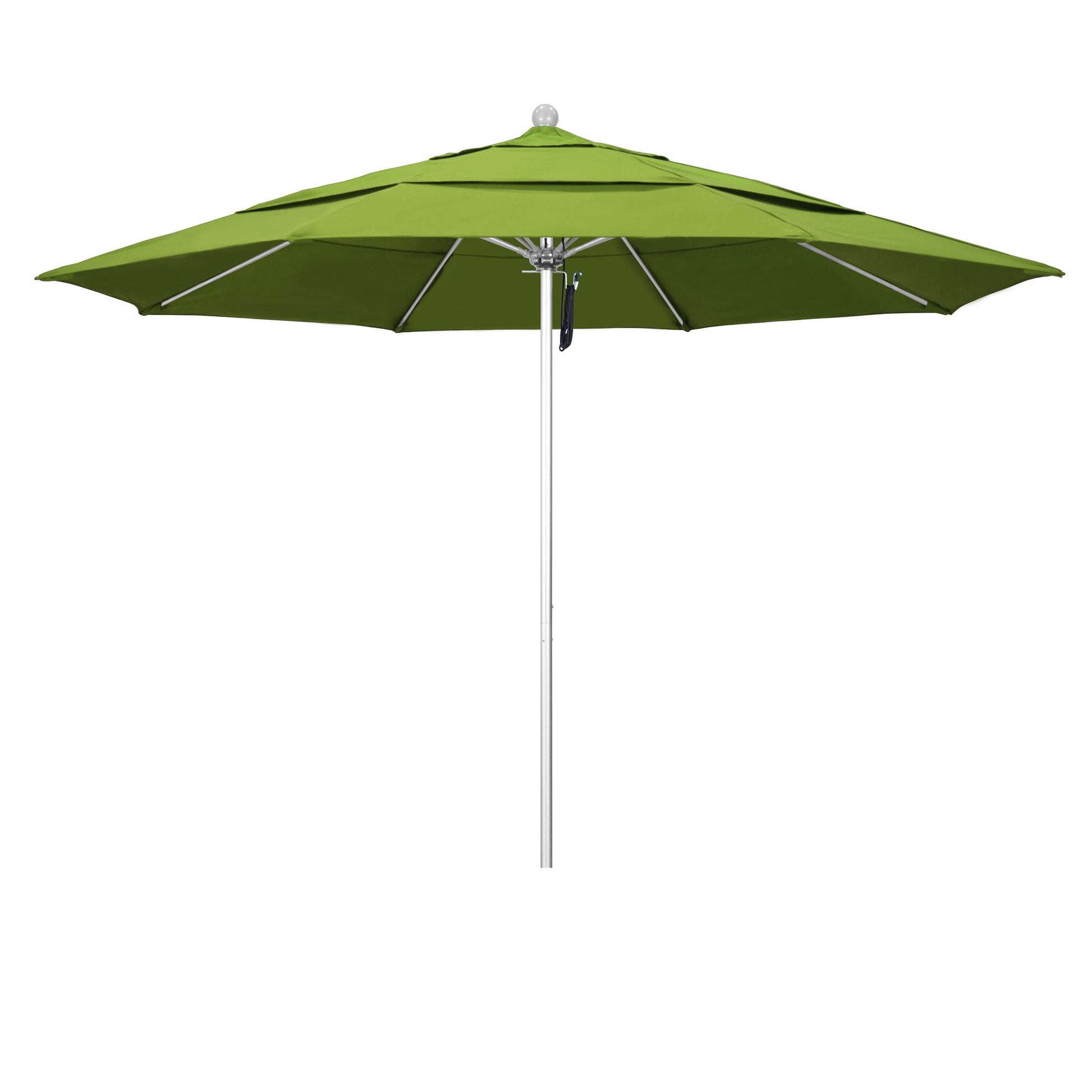 CasaFoyer 11' Commercial-Grade Umbrella | Sturdy Aluminum Frame | Fiberglass Ribs | Pulley Lift System | 3-Year Warranty | Ideal for Residential & Commercial Use