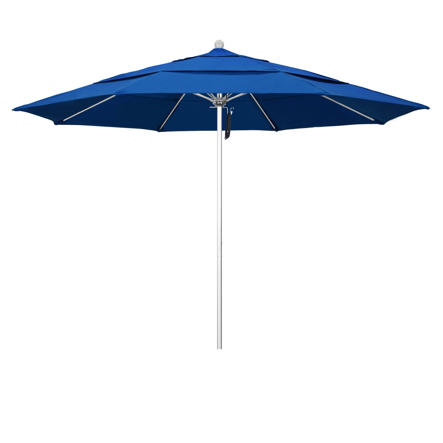 CasaFoyer 11' Commercial Grade Umbrella | Durable Aluminum Frame | Fiberglass Ribs | Pulley Lift System | 3-Year Warranty | Ideal for Residential & Commercial Use