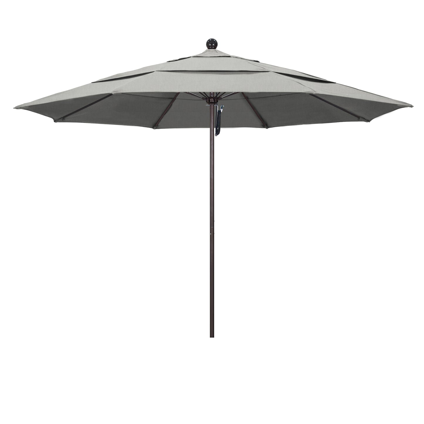 CasaFoyer 11' Commercial Grade Patio Umbrella with Sturdy Aluminum Frame, Fiberglass Ribs, and Extended 3-Year Warranty