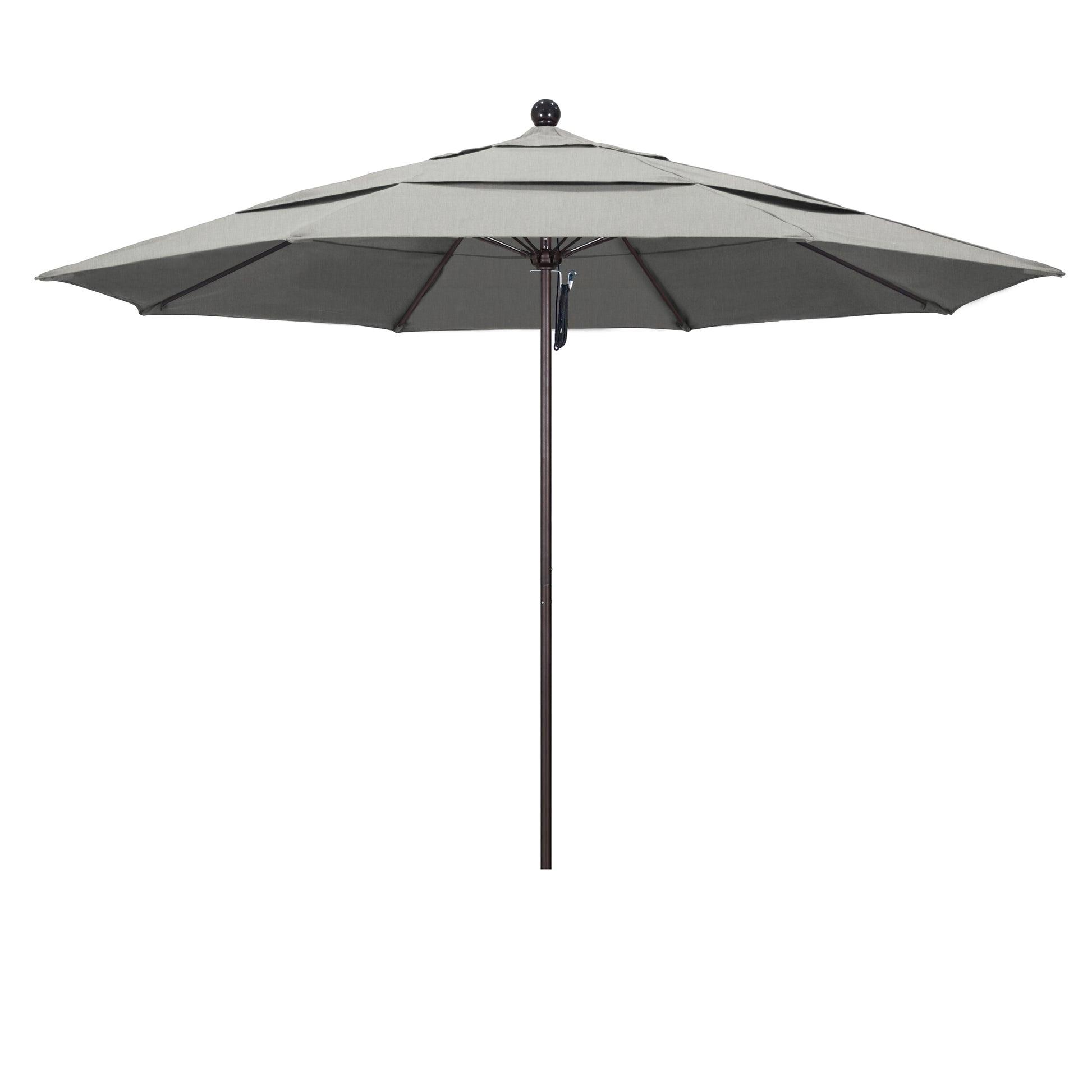 CasaFoyer 11' Commercial Grade Patio Umbrella with Sturdy Aluminum Frame, Fiberglass Ribs, and Extended 3-Year Warranty