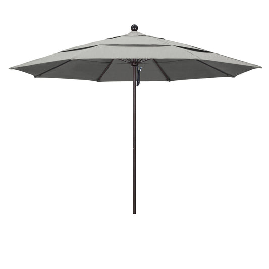 CasaFoyer 11' Commercial Grade Patio Umbrella with Sturdy Aluminum Frame, Fiberglass Ribs, and Extended 3-Year Warranty