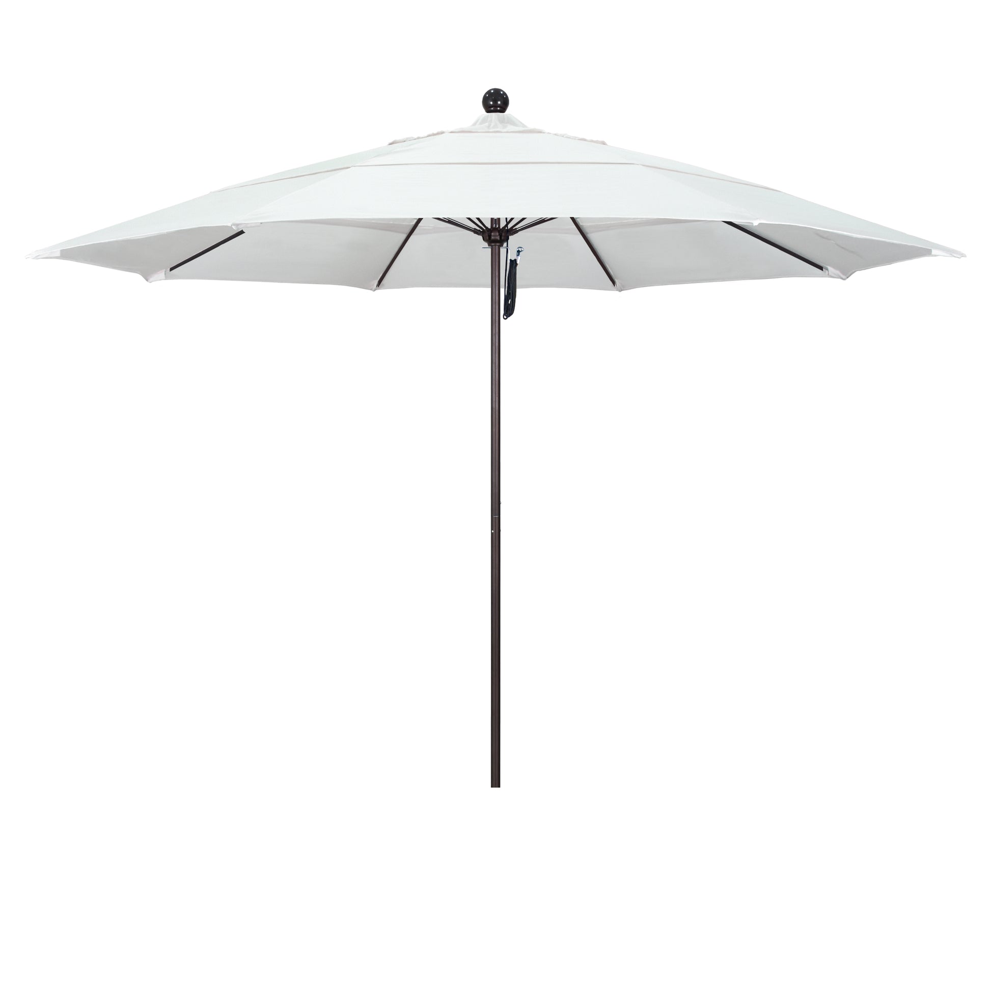 CasaFoyer 11' Commercial Grade Patio Umbrella | Heavy-Duty Construction | Aluminum Frame | Fiberglass Ribs | Pulley Lift System | 3-Year Warranty