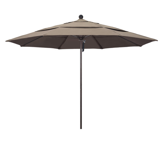 CasaFoyer 11' Commercial Grade Patio Umbrella with Heavy-Duty Construction, Aluminum Frame, Fiberglass Ribs, and 3-Year Warranty