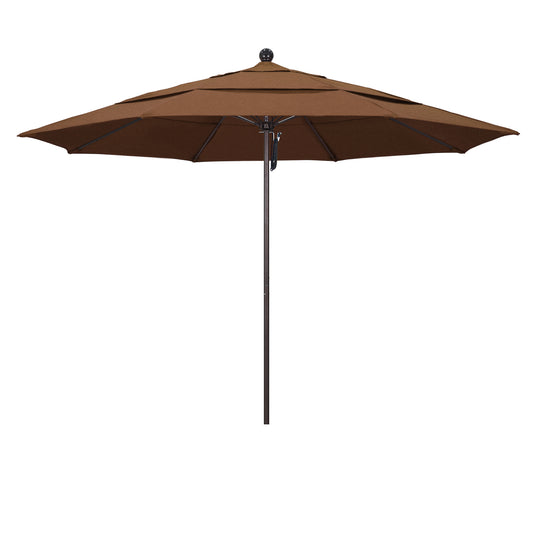 CasaFoyer 11' Commercial Grade Patio Umbrella with Heavy-Duty Construction, Aluminum Frame, Fiberglass Ribs, and 3-Year Warranty