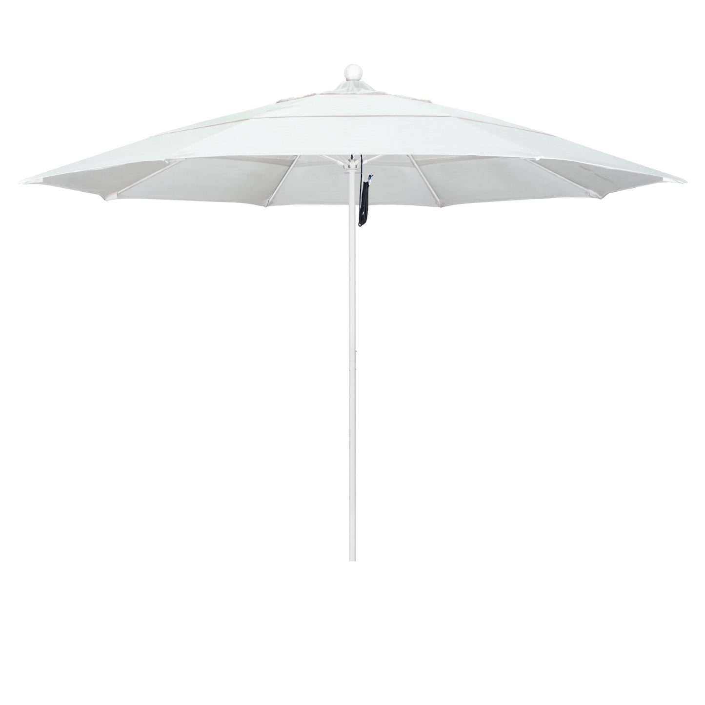 CasaFoyer 11' Commercial Grade Patio Umbrella | Sturdy Aluminum Frame | Fiberglass Ribs | Pulley Lift System | 3-Year Warranty