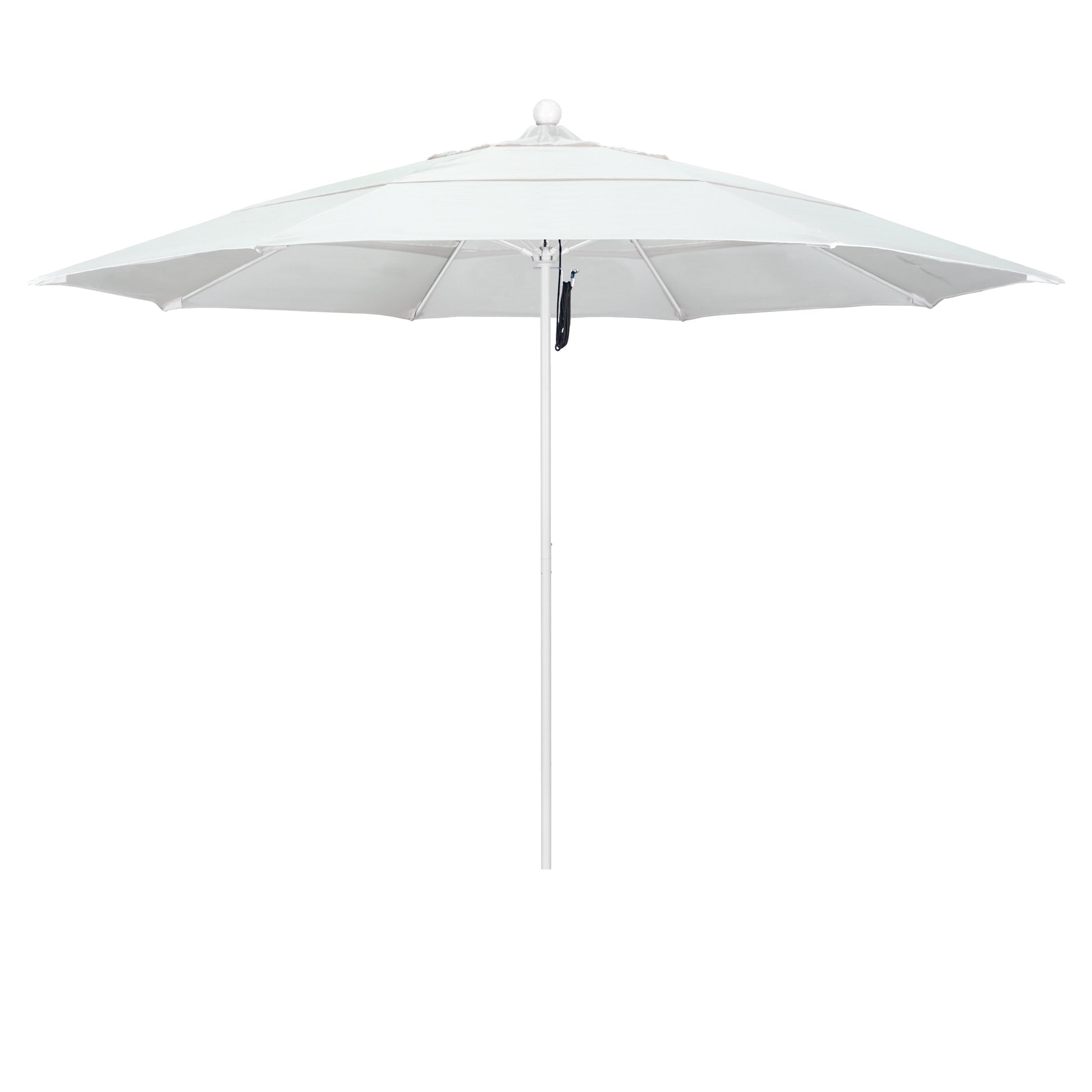 CasaFoyer 11' Commercial Grade Patio Umbrella | Sturdy Aluminum Frame | Fiberglass Ribs | Pulley Lift System | 3-Year Warranty