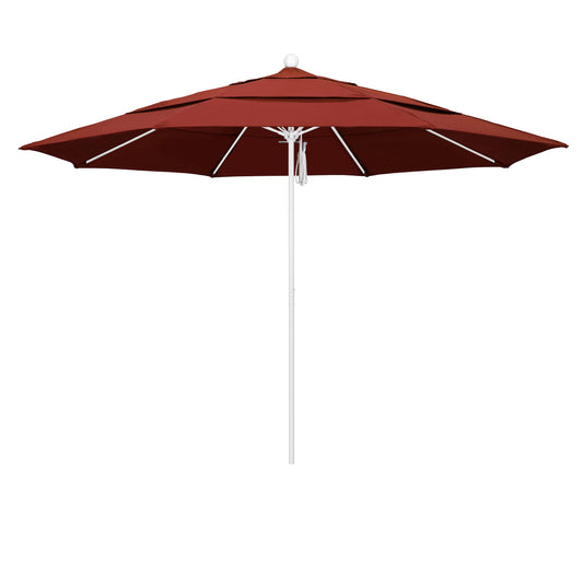 CasaFoyer 11' Commercial Grade Umbrella | Sturdy Aluminum Frame | Fiberglass Ribs | Pulley Lift System | 3-Year Warranty | Ideal for Residential & Commercial Use