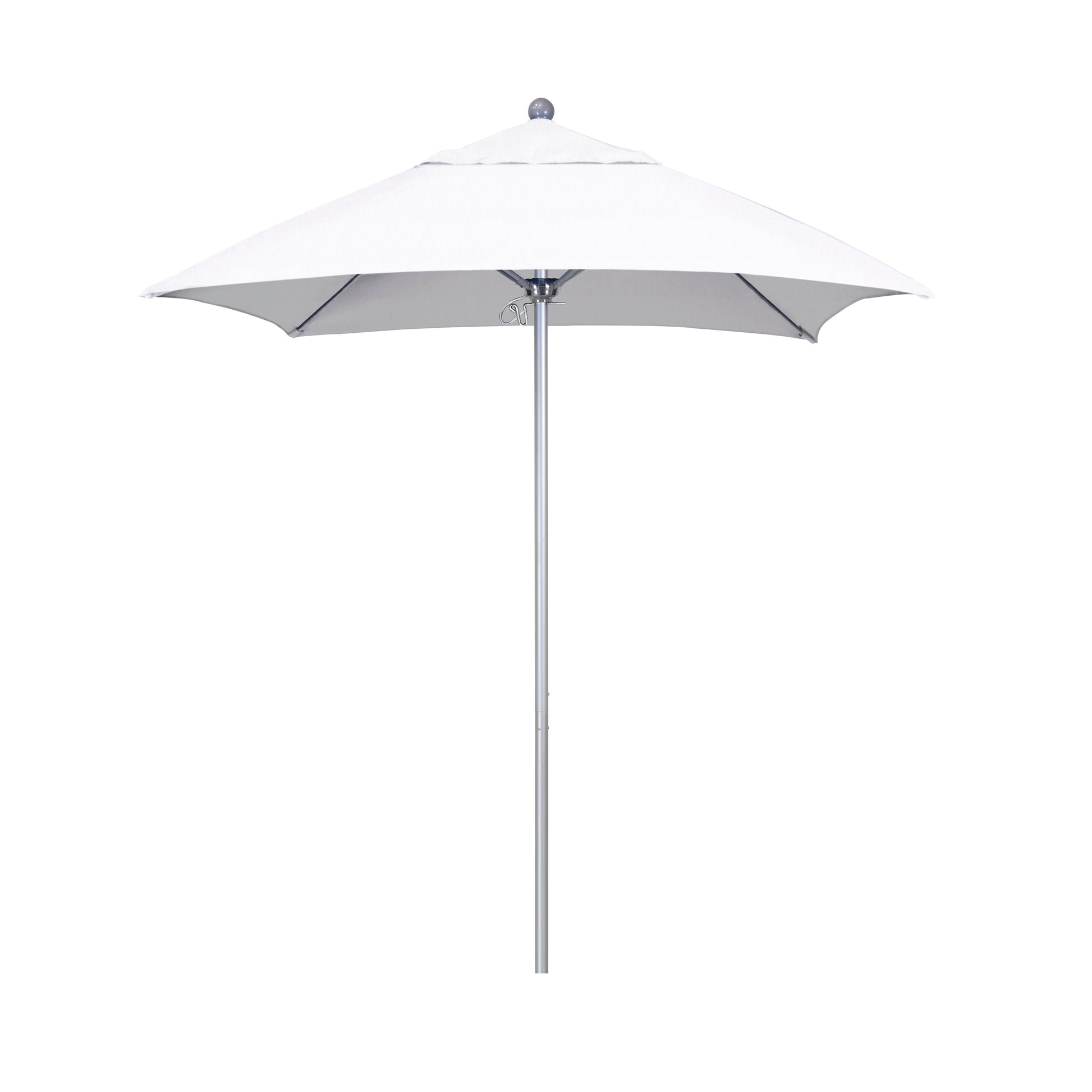 CasaFoyer "6ft Commercial Grade Umbrella | Robust Aluminum Frame | Fiberglass Ribs | Push Lift System | 3-Year Warranty"