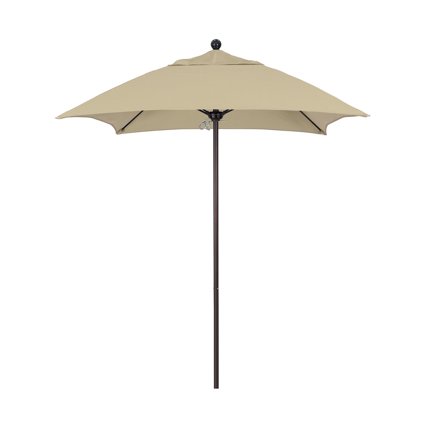 CasaFoyer 6ft Commercial Grade Umbrella | Aluminum Frame | Fiberglass Ribs | Push Lift System | Resilient & Versatile | 3-Year Warranty
