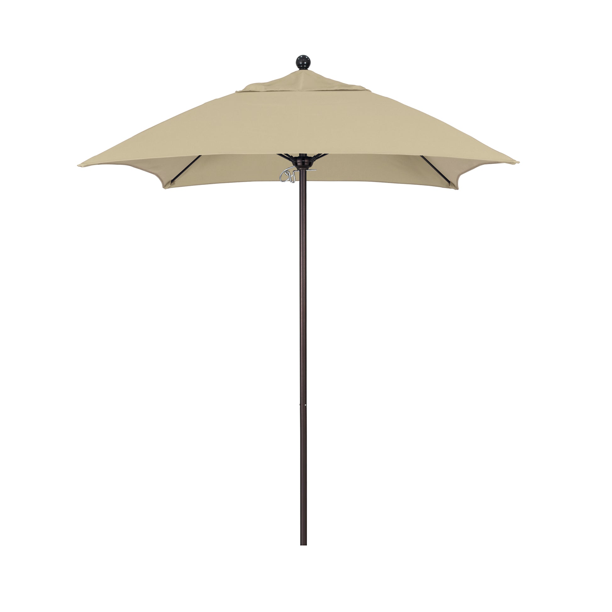 CasaFoyer 6ft Commercial Grade Umbrella | Aluminum Frame | Fiberglass Ribs | Push Lift System | Resilient & Versatile | 3-Year Warranty