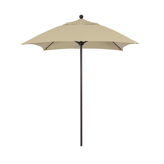 CasaFoyer 6ft Commercial Grade Umbrella | Aluminum Frame | Fiberglass Ribs | Push Lift System | Resilient & Versatile | 3-Year Warranty