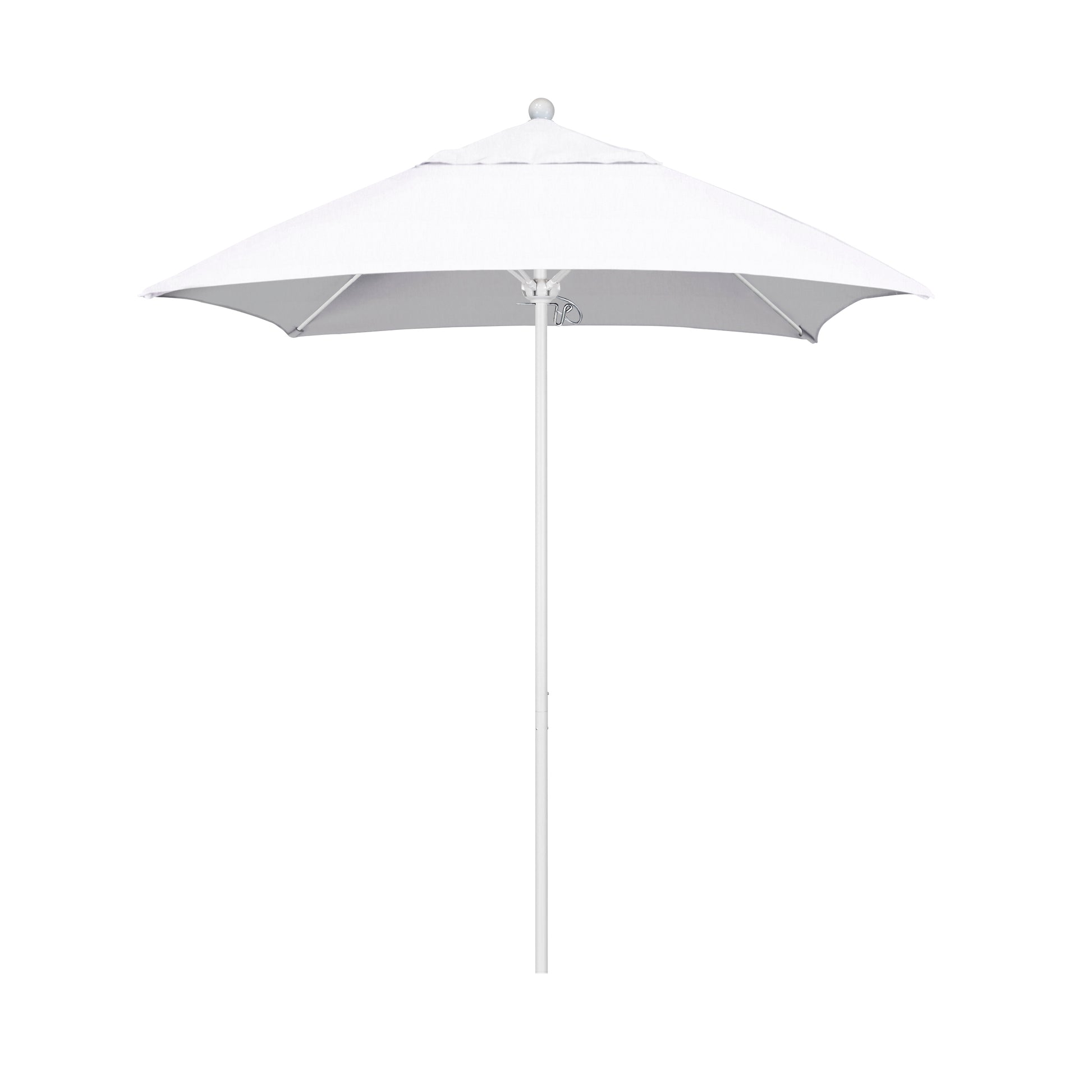 CasaFoyer 6ft Commercial Grade Umbrella | Aluminum Frame | Fiberglass Ribs | Push Lift | 3-Year Warranty | Versatile & Durable
