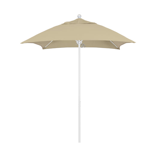 CasaFoyer 6ft Commercial Grade Umbrella | Aluminum Frame | Fiberglass Ribs | Push Lift System | 3-Year Warranty | Durable & Reliable