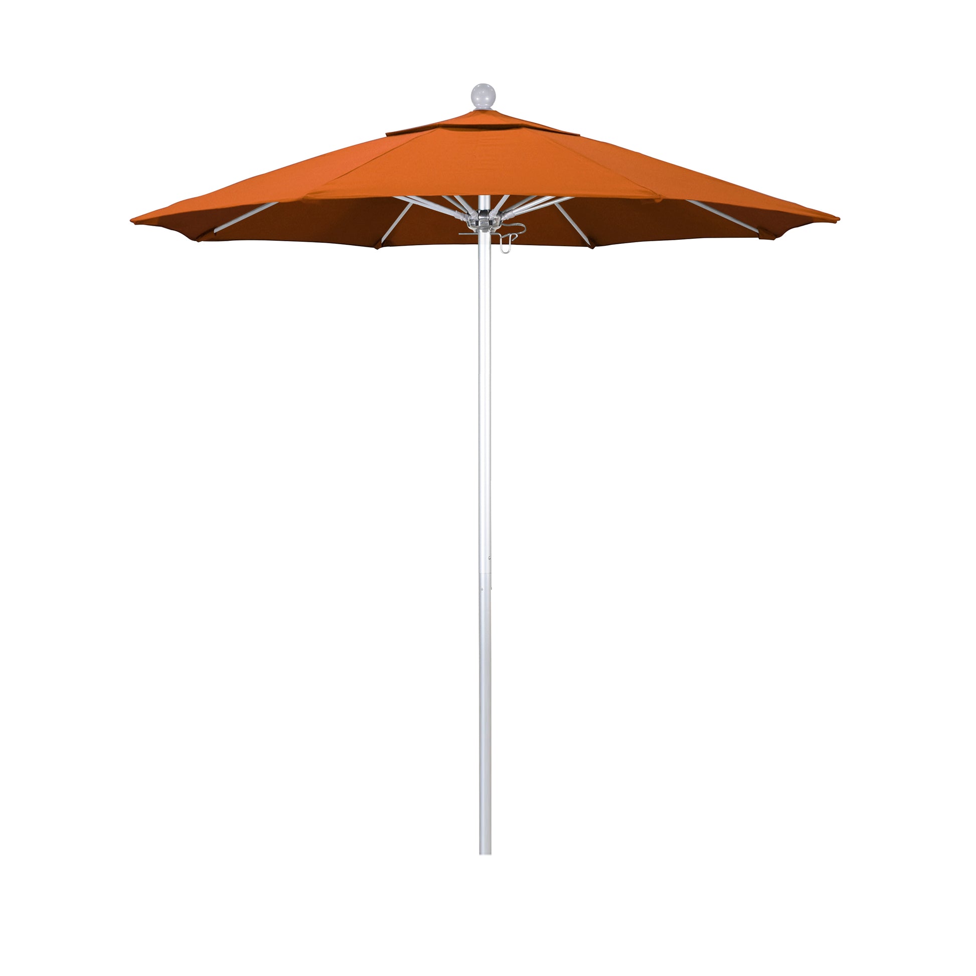 CasaFoyer 7.5' Commercial Grade Umbrella | Durable Aluminum Frame | Fiberglass Ribs | Push Lift System | 3-Year Warranty | Ideal for Residential & Commercial Use