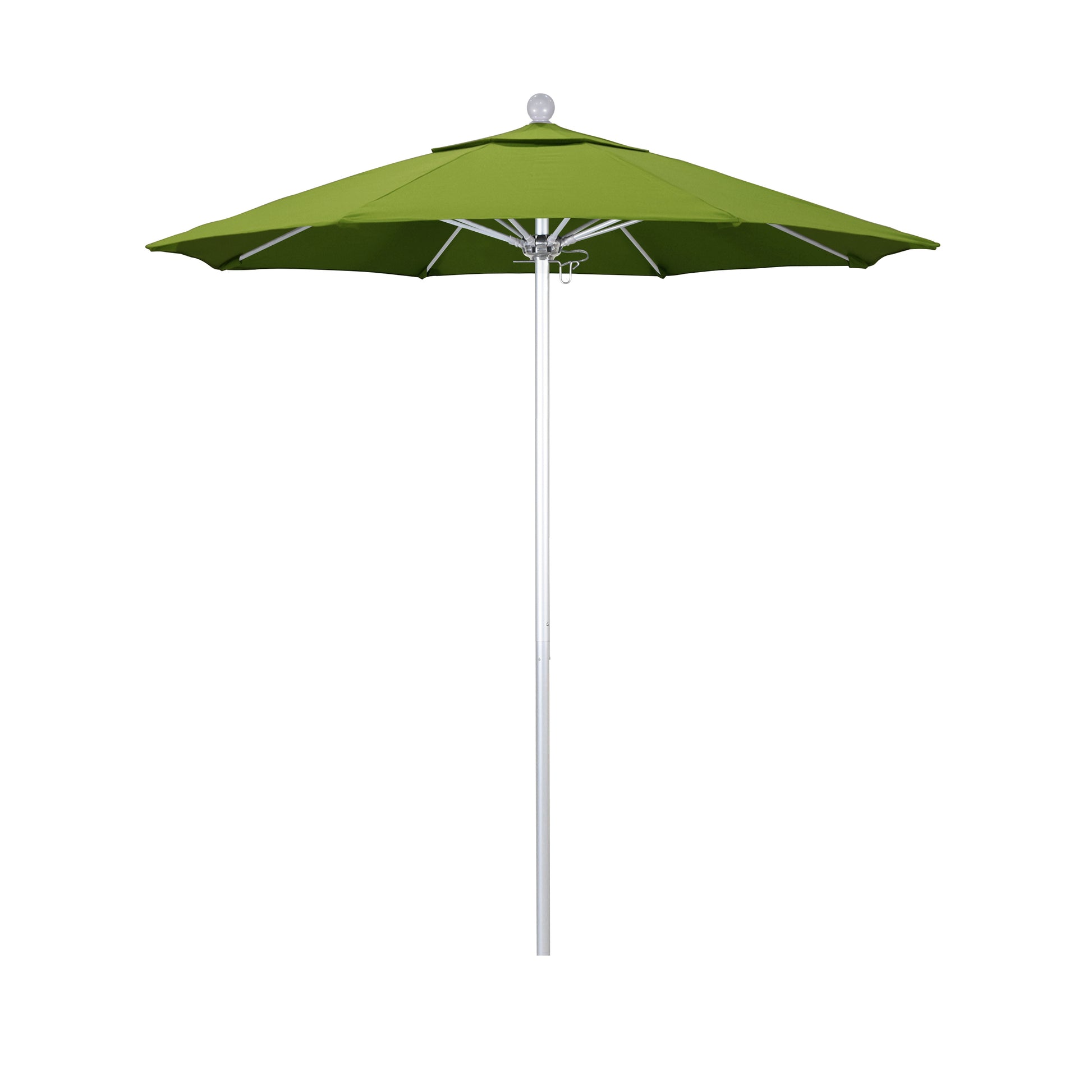 CasaFoyer 7.5' Commercial Grade Patio Umbrella | Aluminum Frame | Fiberglass Ribs | Push Lift System | 3-Year Warranty | Weather Resistant