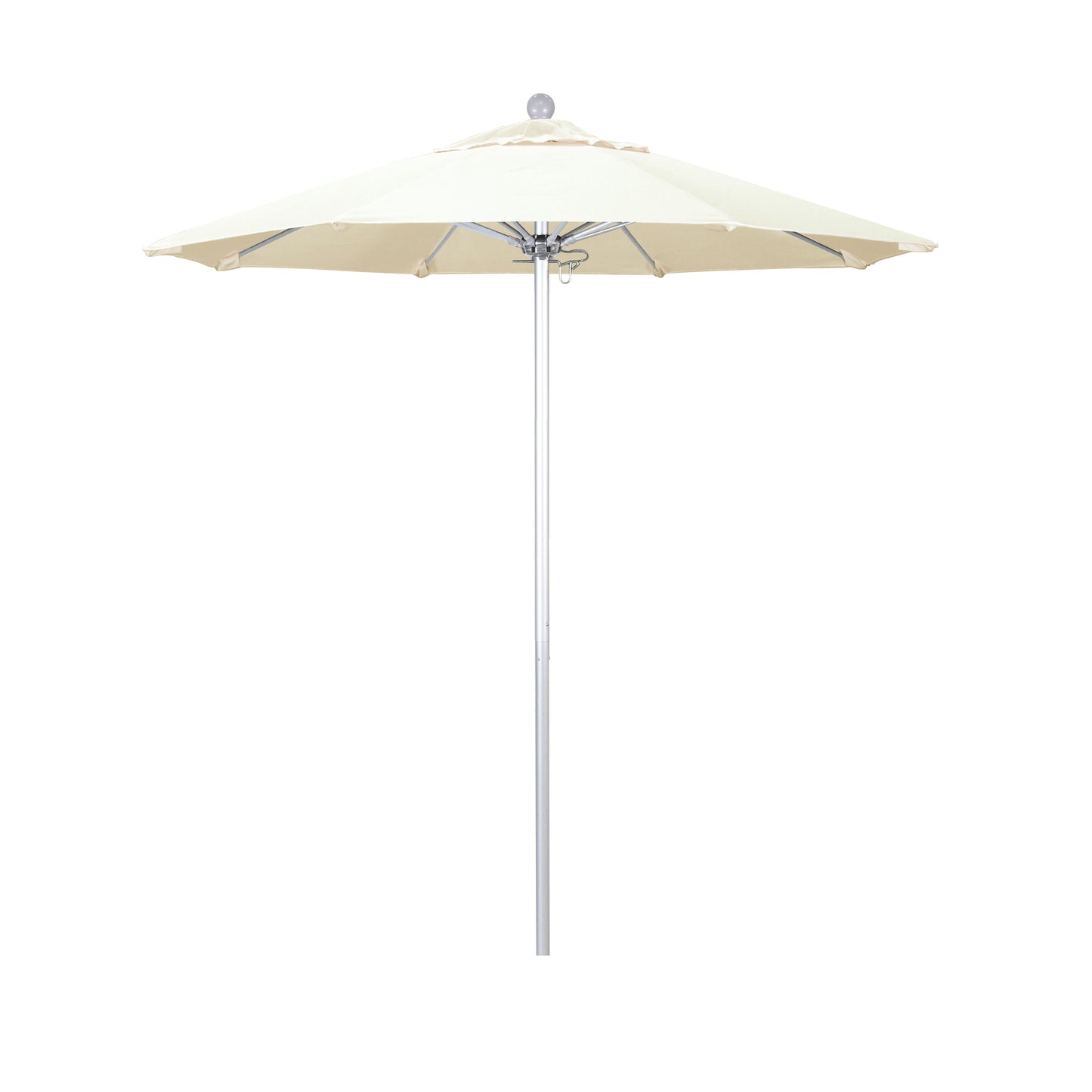 CasaFoyer 7.5' Commercial Grade Patio Umbrella with Aluminum Frame and Fiberglass Ribs - Durable and Easy to Use - 3-Year Warranty
