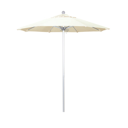 CasaFoyer 7.5' Commercial Grade Patio Umbrella with Aluminum Frame and Fiberglass Ribs - Durable and Easy to Use - 3-Year Warranty