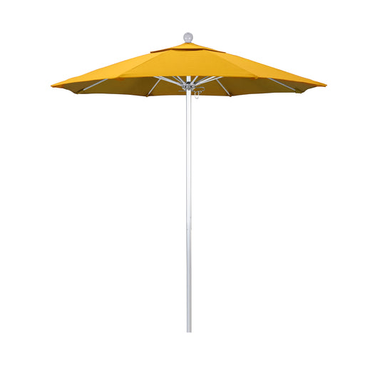 CasaFoyer 7.5' Commercial Grade Patio Umbrella | Sturdy Aluminum Frame | Fiberglass Ribs | Push Lift System | 3-Year Warranty | Weather Resistant