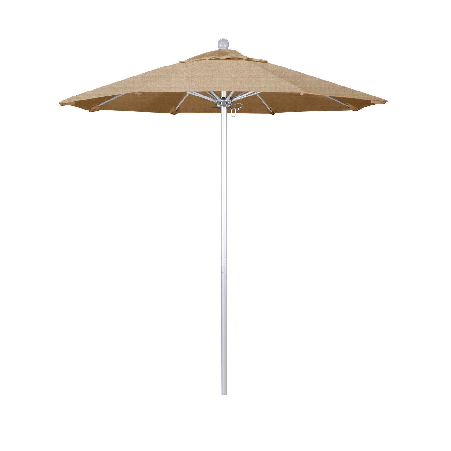 CasaFoyer 7.5' Commercial Grade Umbrella | Sturdy Aluminum Frame | Fiberglass Ribs | Push Lift System | 3-Year Warranty | Ideal for Residential & Commercial Use