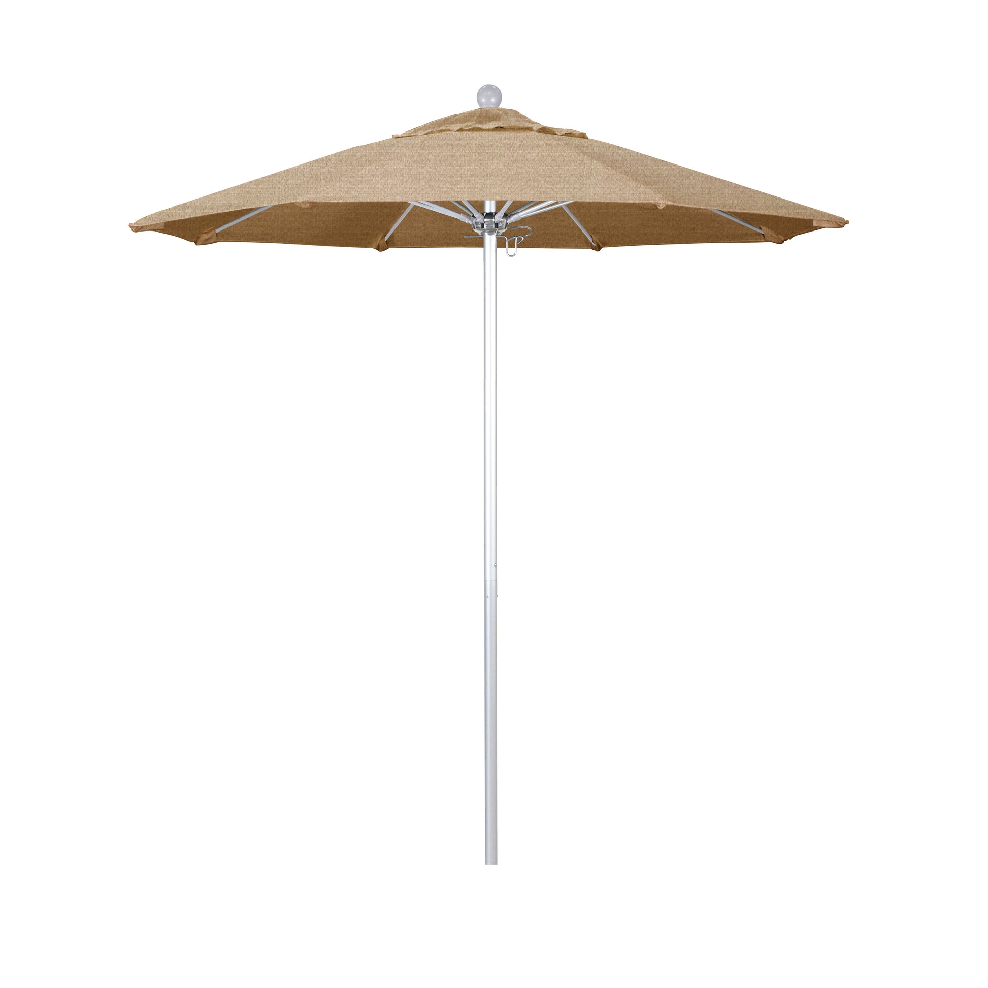 CasaFoyer 7.5' Commercial Grade Umbrella | Sturdy Aluminum Frame | Fiberglass Ribs | Push Lift System | 3-Year Warranty | Ideal for Residential & Commercial Use