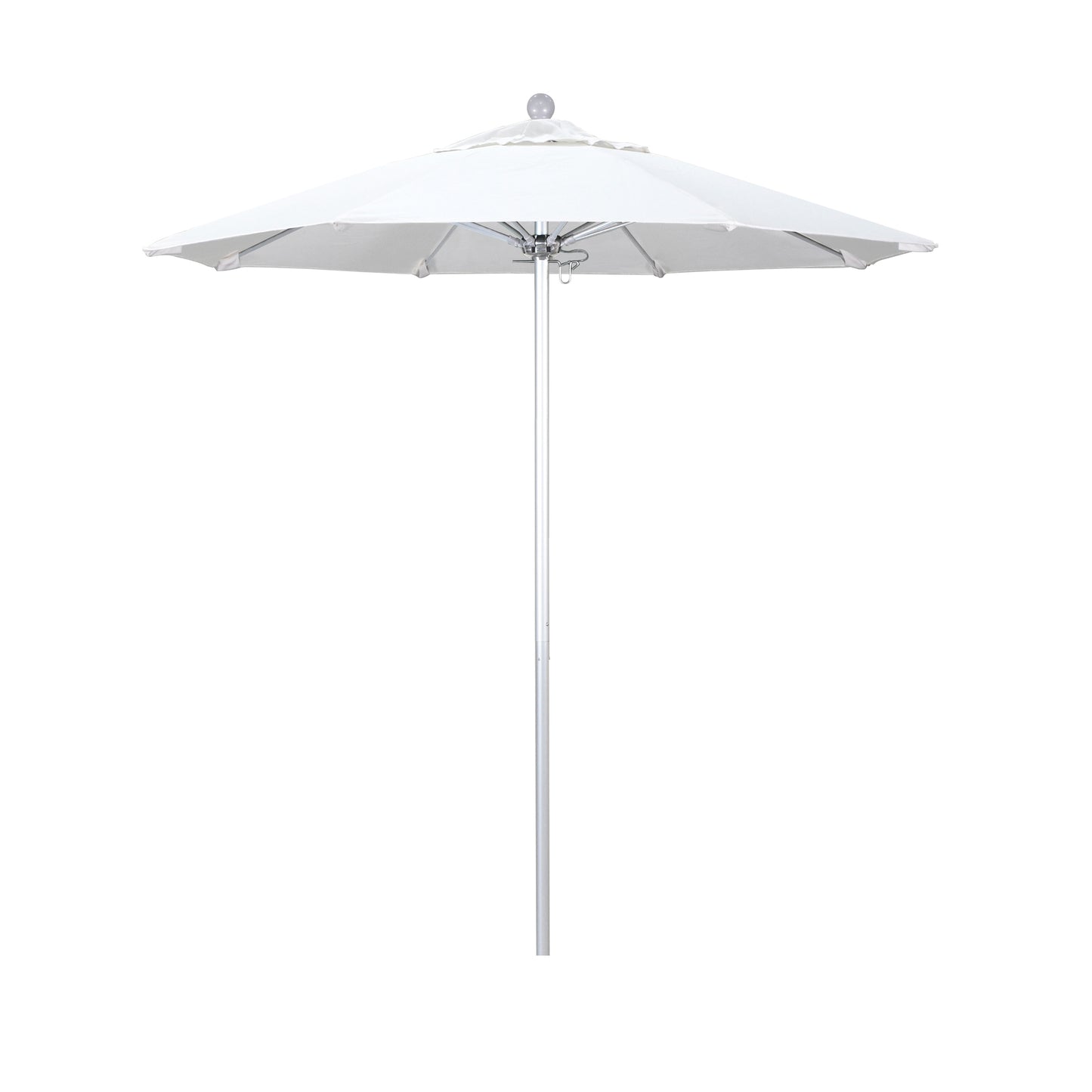 CasaFoyer 7.5' Commercial Grade Patio Umbrella | Sturdy Aluminum Frame | Fiberglass Ribs | Push Lift System | 3-Year Warranty | Ideal for Residential & Commercial Use