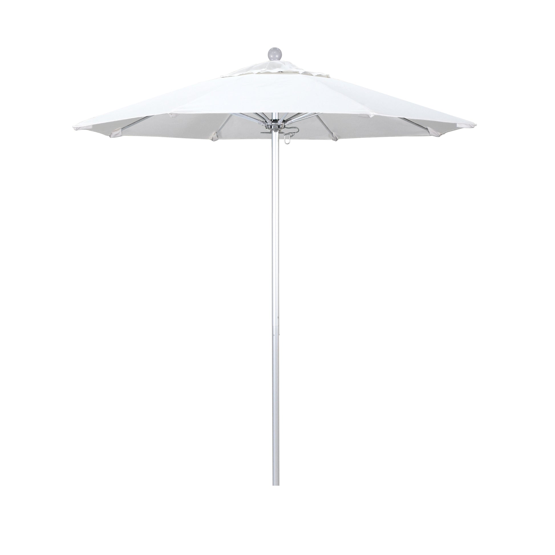 CasaFoyer 7.5' Commercial Grade Patio Umbrella | Sturdy Aluminum Frame | Fiberglass Ribs | Push Lift System | 3-Year Warranty | Ideal for Residential & Commercial Use