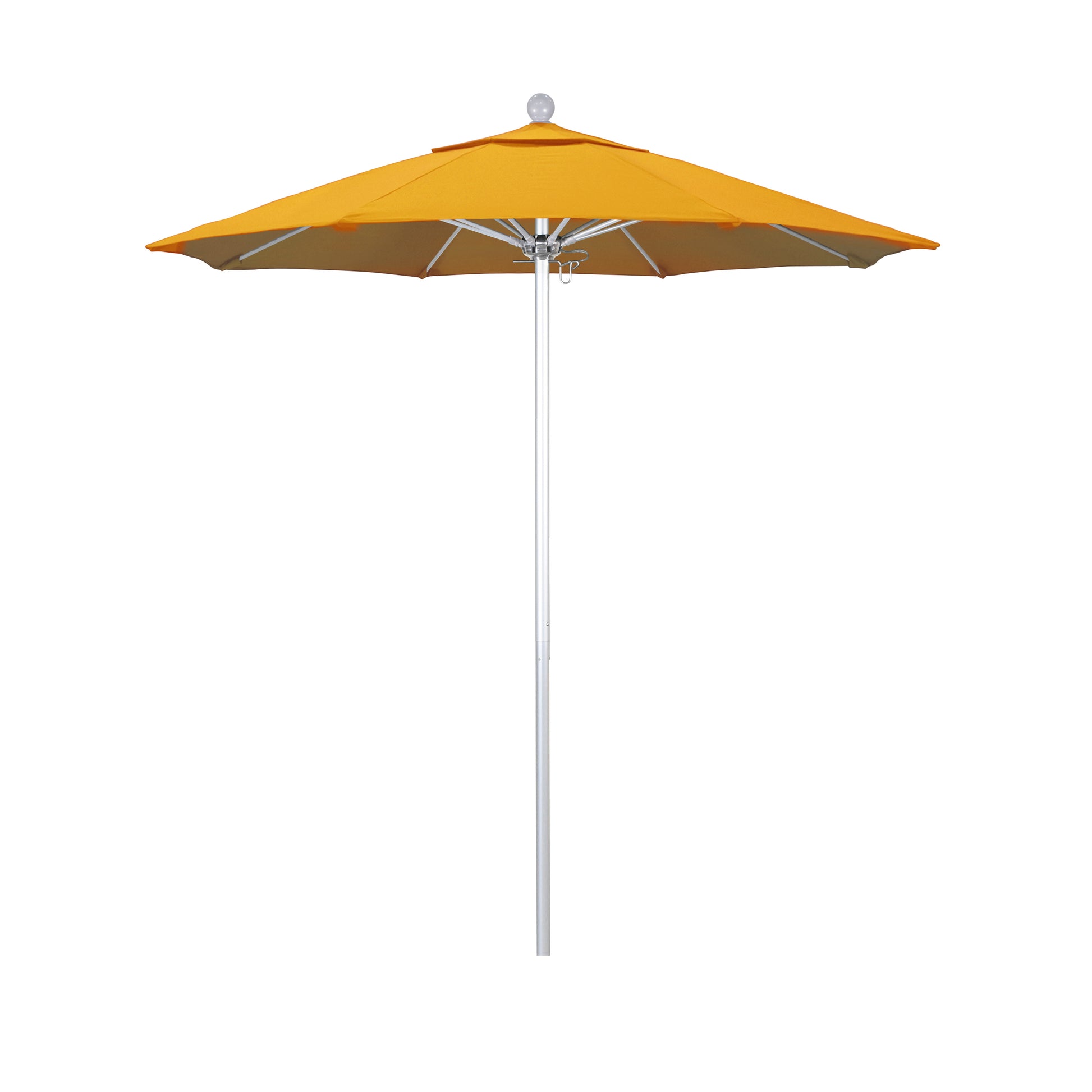 CasaFoyer 7.5' Commercial Grade Patio Umbrella with Aluminum Frame, Fiberglass Ribs, and Push Lift System - Durable and User-Friendly, 3-Year Warranty