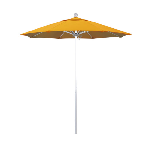 CasaFoyer 7.5' Commercial Grade Patio Umbrella with Aluminum Frame, Fiberglass Ribs, and Push Lift System - Durable and User-Friendly, 3-Year Warranty