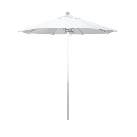CasaFoyer 7.5' Commercial Grade Patio Umbrella | Aluminum Frame | Fiberglass Ribs | Push Lift System | 3-Year Warranty | Durable & Reliable