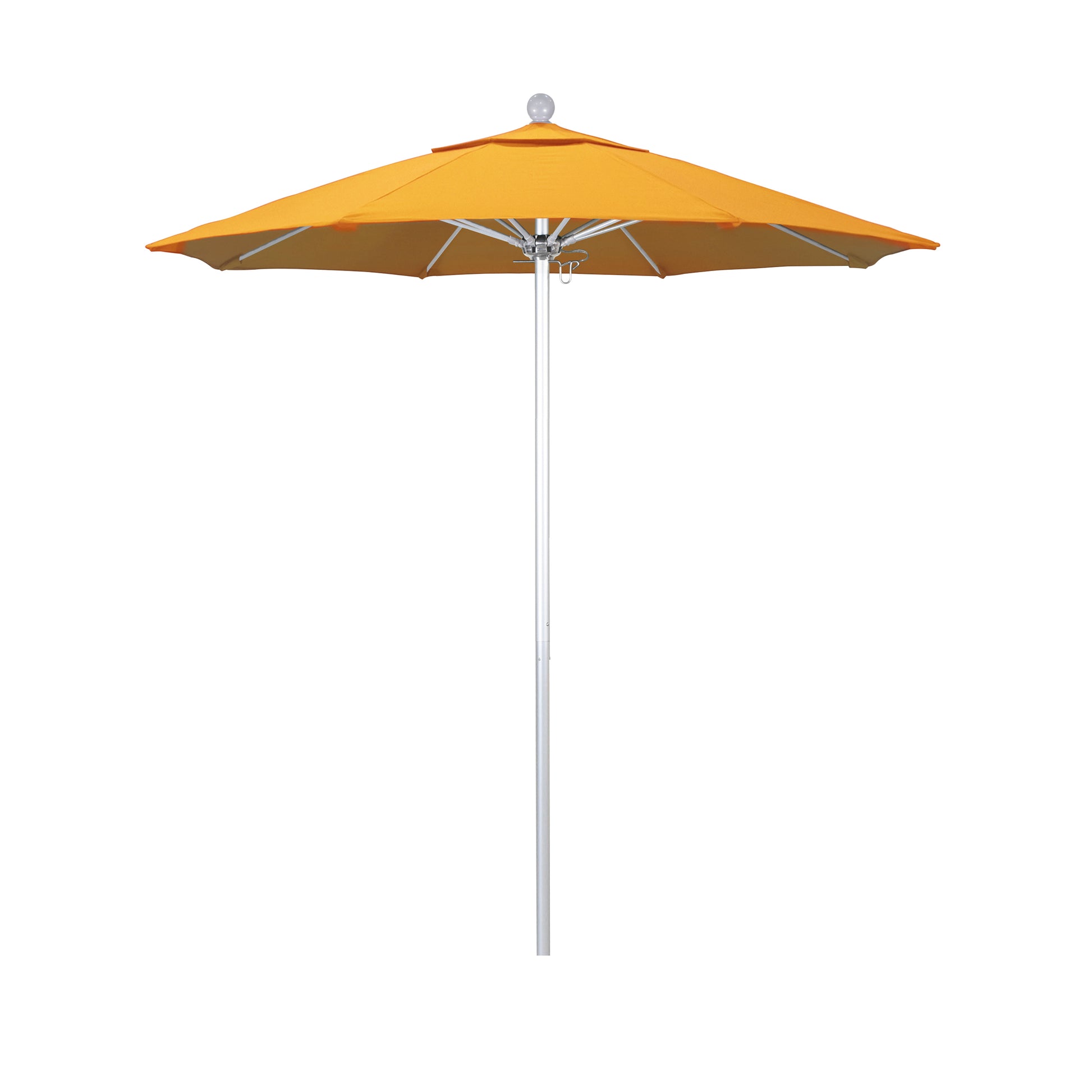 CasaFoyer 7.5' Commercial Grade Umbrella | Sturdy Aluminum Frame | Fiberglass Ribs | Push Lift System | 3-Year Warranty | Ideal for Residential & Commercial Use