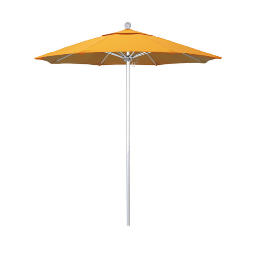 CasaFoyer 7.5' Commercial Grade Umbrella | Sturdy Aluminum Frame | Fiberglass Ribs | Push Lift System | 3-Year Warranty | Ideal for Residential & Commercial Use